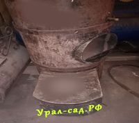 печь банная с увеличенной каменкой СССР